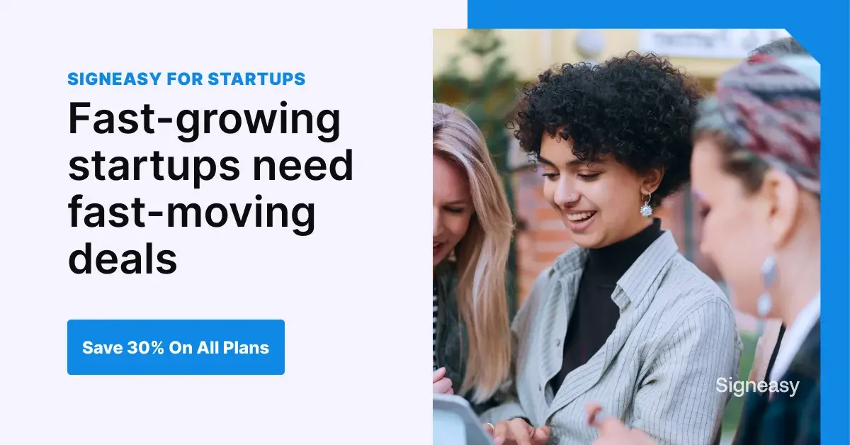 Signeasy for Startups